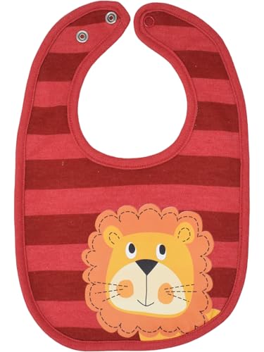 Animals 5 Pack Bibs One Size2