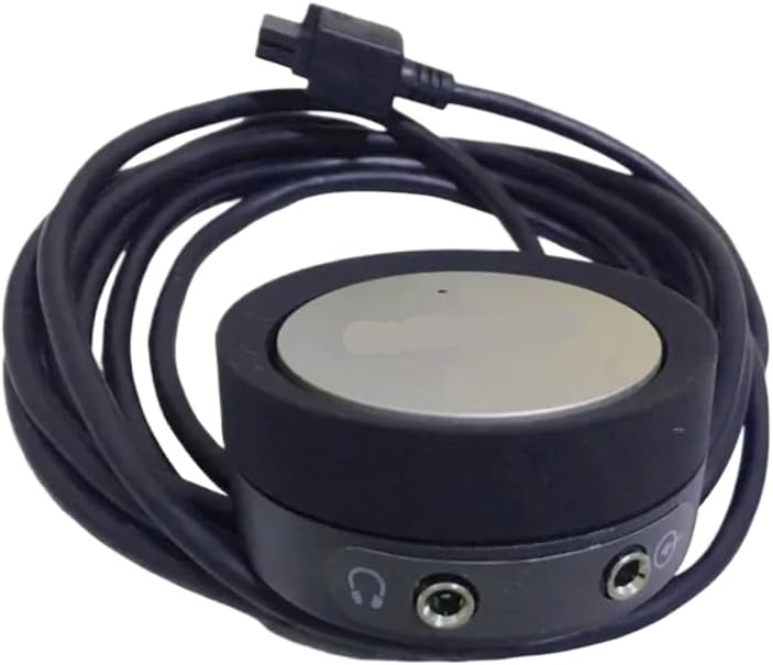Volume Control Pod for Companion 5 Speakers with 10-pin Interface Audio Controller Box Compatible with Multimedia Speaker Systems
