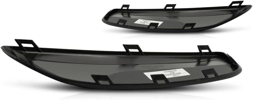 KarParts360 For Chevy Malibu Fog Light Cover 2013 2014 2015 Driver and Passenger Side Pair/Set | Primed | GM1038141 + GM1039141 | 20768848 + 20768847
