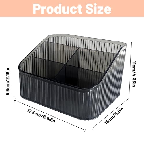 Homeanda Make-up Organiser Aufbewahrungsfächer, Hautpflege Kosmetik Organizer, Make-up Organizer und Lagerung