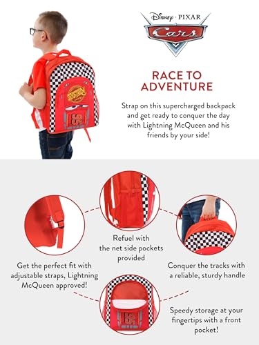 Disney Cars Backpack | Boys School Bag | Lightning McQueen Children’s Backpacks