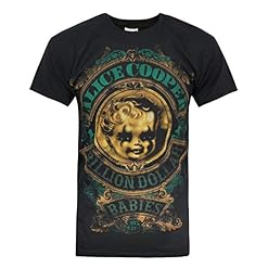 Officiel Alice Cooper Billion Dollar Babies T-shirt des hommes (M) - Les Beatles, Paul McCartney, John Lennon, RIngo Starr, George Harrison