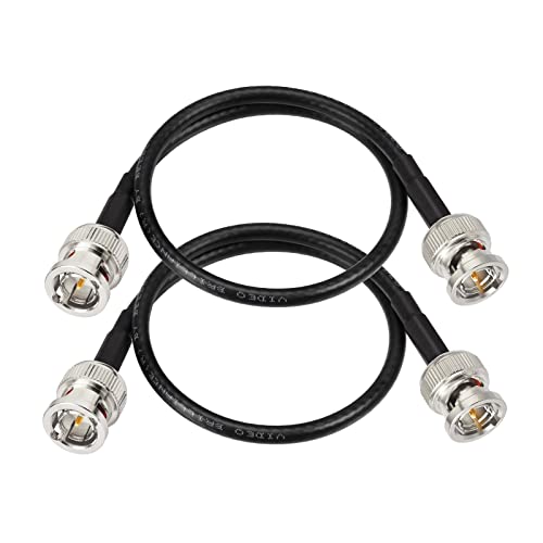 Image of Superbat 3G /6G HD-SDI Cable 1ft BNC Cable 75 Ohm Thin Short SDI Jumper Belden 1855A Supports 3G-SDI /6G-SDI /4K /8K Camera Recorder Precision SDI Video Cables (2pcs)