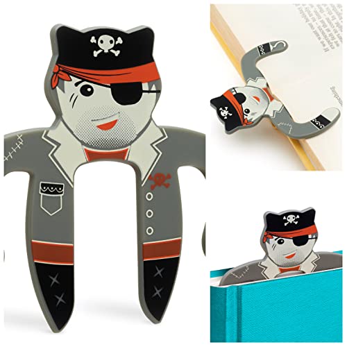 Page Pals Bookmark Bookholder | Page Holder | Music Holder Clip | Music Paper Holder | Magazine, Cookbook | Reading in Bed at Home | Office, Desk, Kitchen Use | Novelty Reading Gift Idea