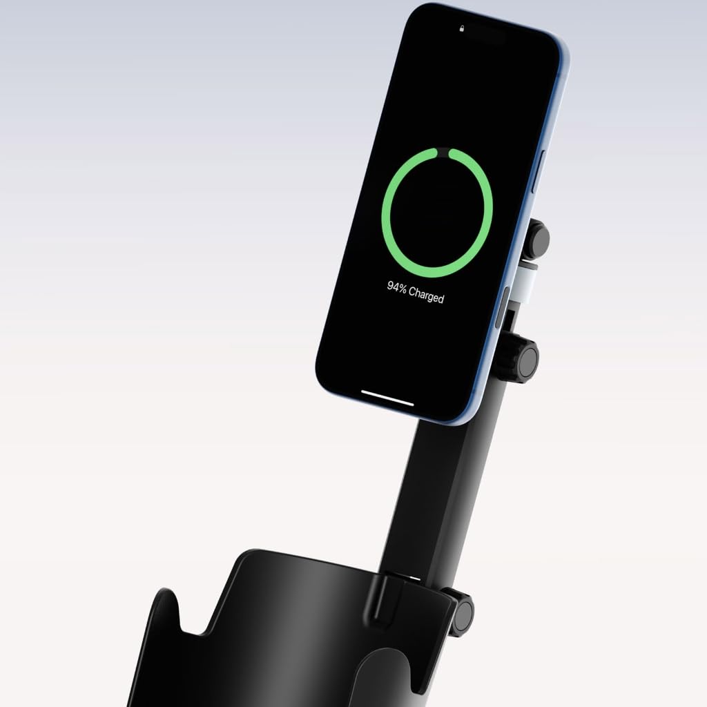 Supporto magnetico del supporto di tazza di plastica dell'automobile con i caricatori rapidi 15W regolabile in altezza per il telefono cellulare