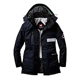 BURTLE バートル 防寒コート(大型フード付き)(ユニセックス) 秋冬用 ブラック L 7211 35