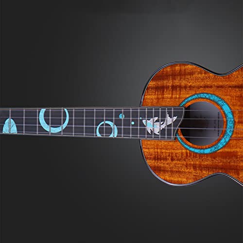 SheIRin All Acacia Concert Ukulele Uke Guitare hawaïenne Acoustique 23 Pouces 18 frettes avec Sac Ukelele et accordeur - Les Beatles, Paul McCartney, John Lennon, RIngo Starr, George Harrison SheIRin All Acacia Concert Ukulele Uke Guitare hawaïenne Acoustique 23 Pouces 18 frettes avec Sac Ukelele et accordeur – Image 5