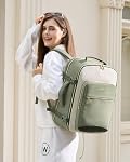 LOVEVOOK 40L Travel Backpack for Women & Men, Large Carry on Backpack for Airplanes with 3 Packing Cubes