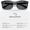 Lentes de sol Ray-Ban RB2389 BALORETTE cuadrados con estuche oficial 4