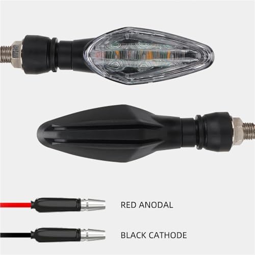 Luz de señal giro para motocicleta ámbar 6