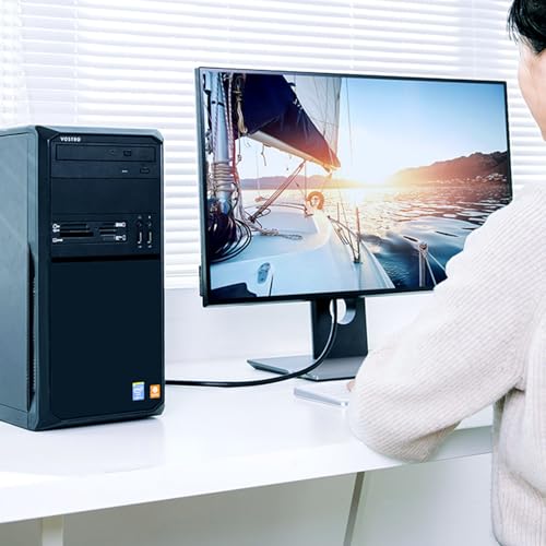 Cable VGA macho a macho para interconexión de periféricos de imagen y vídeo de PC de 2 unidades 4