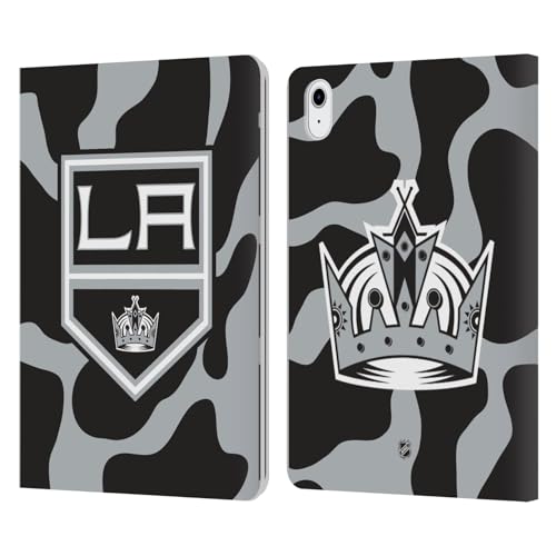 Protection portefeuille Los Angeles Kings étui cuir tablette iPad Air 11 pouces