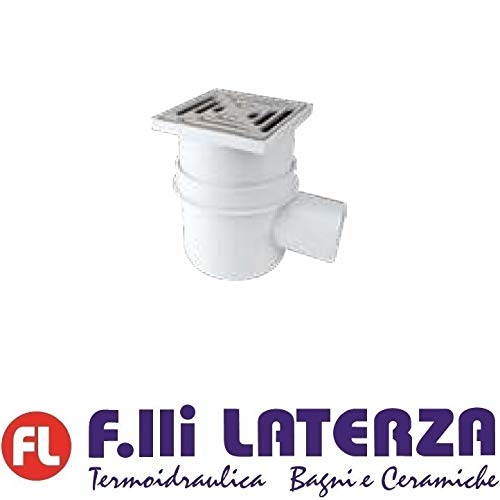 Wells with Floor and Terrace Complete in PP, Siphoned and Inspectable Horizontal Output 110 mm