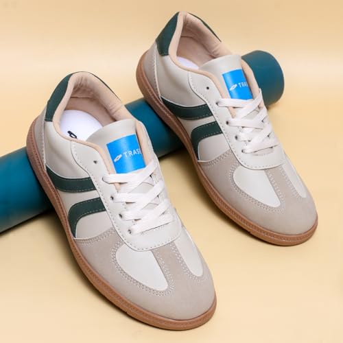 Image of TRASE Casual Sneaker Shoes for Women | Soft Cushioned Insole | Sneakers for Woman | Lightweight | Comfortable | Stylish, Trendy Girls and Women Sneakers with Laces