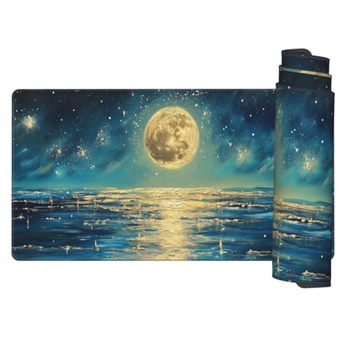 Tapis souris XXL grand tapis de souris gamer sous main bureau imperméable gq10