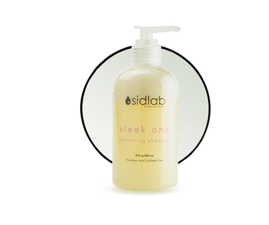 Sleek One Straightening Shampoo | Frizz Control & Smoothing Cleanser | Sulfate & Paraben Free, Color-Safe Haircare | Heat & Humidity Protection | Protein-Rich Formula (32OZ)