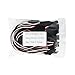 OliYin 20pcs 11.81inch 30cm 300mm RC Servo Extension Cord Cable Wiring Lead for RC Car Helicopter