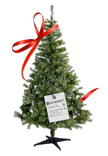 4smile künstlicher Weihnachtsbaum 1 Set GRÜN aus PVC 170 cm –...