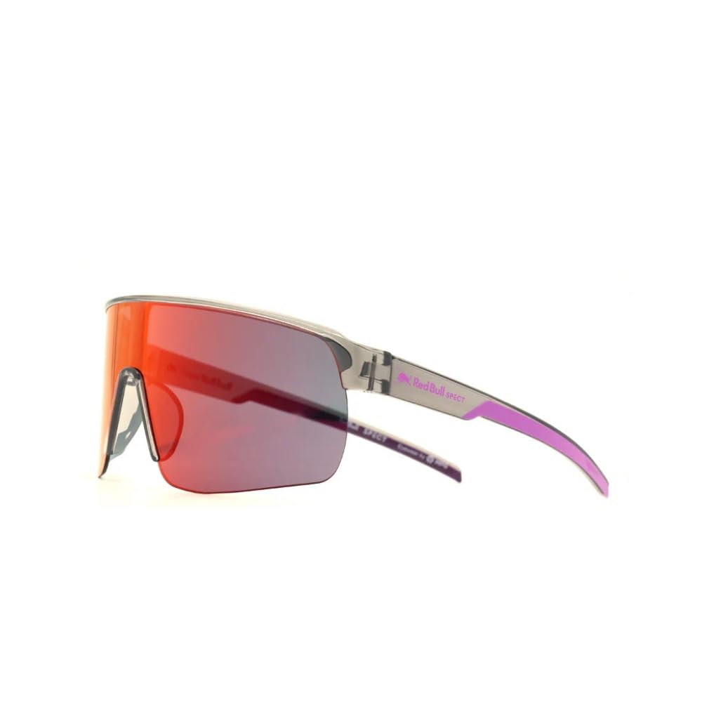Red Bull Spect Dakota-011 Graue Mono-Sonnenbrille, polarisiert und UV-Schutz, Unisex