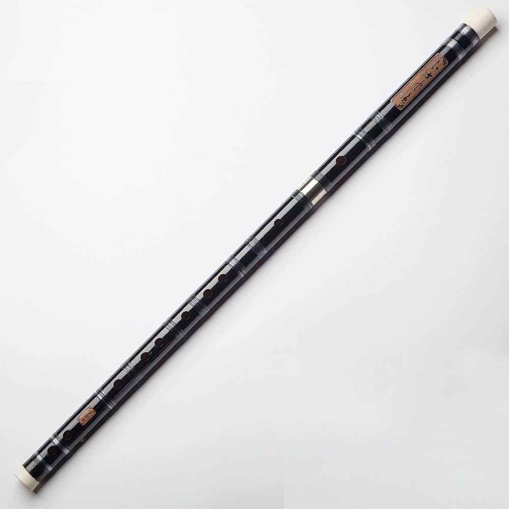 HCZKIUJY Traditional Folk Bamboo Flute, Suitable for Festival Performances/Orchestra Accompaniment Wind Instruments (#F)
