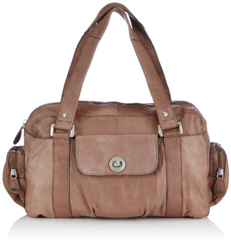 Pieces 17055351, Sac femme - Marron - Marron pâle C/ 134002, 32x20x12 cm (B x H x T) EU