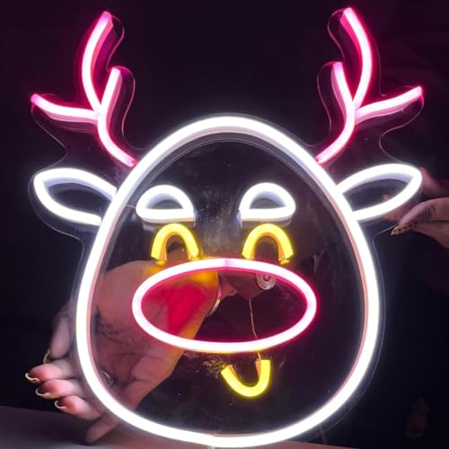 Image of Zesta Neon Sign Board LED Neon Light | Neon Lights for Room Bedroom Decor | Good Vibes Wall Aesthetic | LED Signs for Room Decoration, Logo Light Display