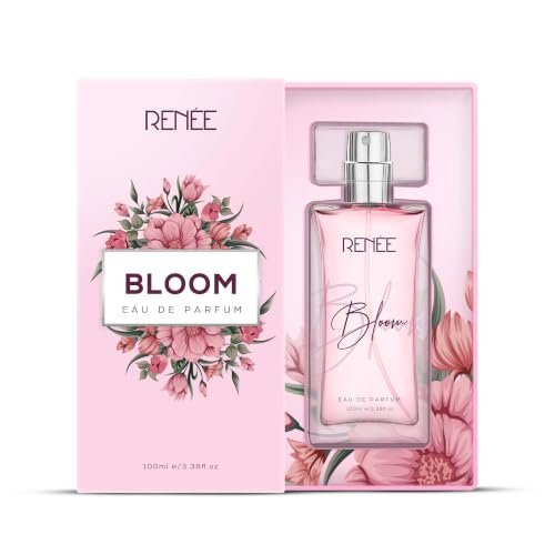 Image of RENEE Bloom Eau De Parfum 100Ml | Premium Long Lasting Luxury Perfume Liquid| Notes Of Almond, Unisex Adult, Scent For All Occasions