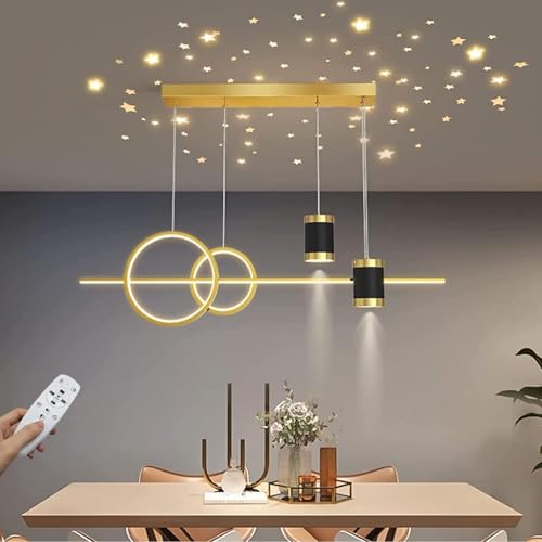 Lampe suspendue LED table à manger moderne réglable LWX