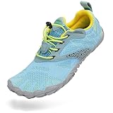 SAGUARO Womens Mens Barefoot Shoes Minimalist Trail Runner Wide Toe Box Zero Drop Outdoor Cross Training Shoe