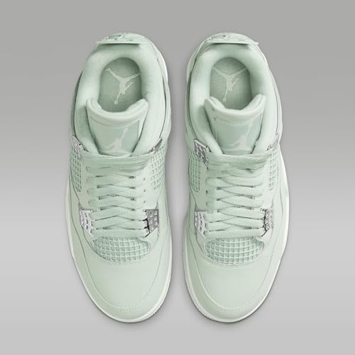 Seafoam/Sail/Metallic Silver Jordan Air Jordan 4 Retro Sneaker4