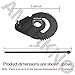 938-05078 Steering Shaft 5/8 And 617-04094 Sector Gear Kit for MTD Troy Bilt With 948-0389 710-1309 Steering Rod Cap, Screw & 941-0656A 741-0656A Pinion Gear & Bushing,941-04124 Hex Flange Bearing