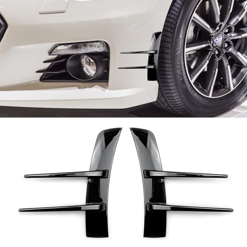 GUOYOU 2 Piezas Aleron Universal para Coche, Parachoques Delantero Spoiler Labio, Spoiler de Parachoques Delantero, Coche Alerón Delantero, para Reducir la Resistencia del Coche, Proteggere L'auto