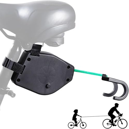 beseloa Barre Traction Velo Enfant, Corde de Remorquage pour Vélo, Barre Traction Velo Enfant de...