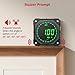 XUNTOP 4-Side Strong Magnetic Digital Angle Finder 4*90°/2*180° Angle Gauge with Electronic Level Bubblel Rechargeable Angle Finder Tool for Hanging Decorations Woodworking Construction DIY Table Saw