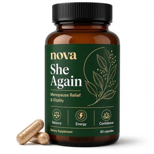 Nova Her Again Supplement Nova She Again Supplement Herbal Supplements 60 Capsules Support Daily Health