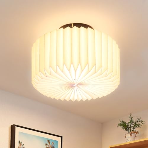 ZMH Deckenlampe Schlafzimmer Deckenleuchte Vintage - Weiß Küchelampe...