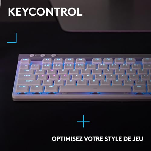Logitech G G522 Lightspeed, Casque Gaming sans Fil et Clavier Gaming sans Fil G515 Lightspeed TKL, Casque et Clavier Haut de Gamme avec connectivité Bluetooth® et Filaire - pour PC, FRA AZERTY - Noir