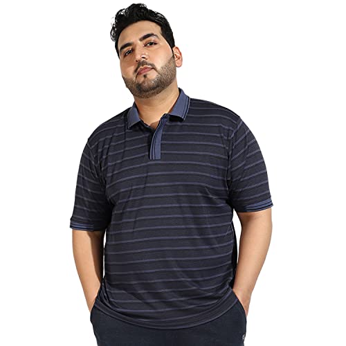 Image of CAHOOT Instafab Plus Men's Polo Neck Half Sleeve Regular Fit T-Shirt for Casual Wear | Modern Clothing T-Shirt Crafted with Comfort Fit and High-Performance for Everyday Wear