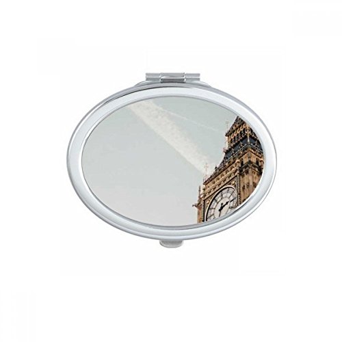Miroir compact de poche ovale pas cher pour maquillage nomade