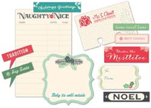 Silent Night Cardstock Die-Cuts-Doo-Dads