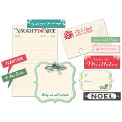 Silent Night Cardstock Die-Cuts-Doo-Dads