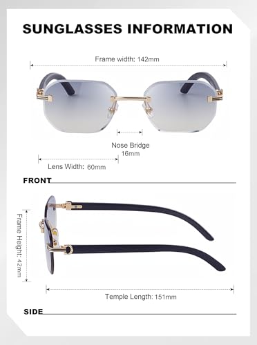 Image of Photochromic Glasses for Men&Women UV400 Clear to Dark Light-Adjusting Lenses Unisex Fotocromatic Glasses(3050)