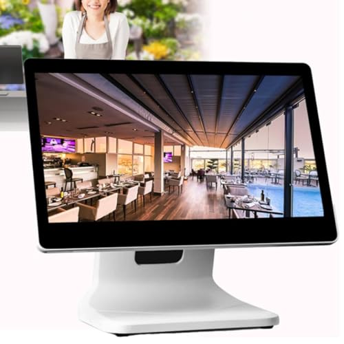 Image of Touch Cash Register, Pos Cash Register, Cash Register with 15.6 Inch Touch Screen N2840 CPU, 4GB Ram, 64GB SSD, Windows 10 for Retail, Restaurant