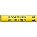 Brady 4189-C, 94947 Brady Snap-On Pipe Marker, (Pack of 20 pcs)