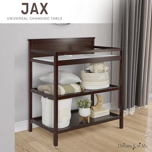 Image of Dream On Me Jax Universal Changing Table, Espresso , 34x20x40 Inch (Pack of 1)