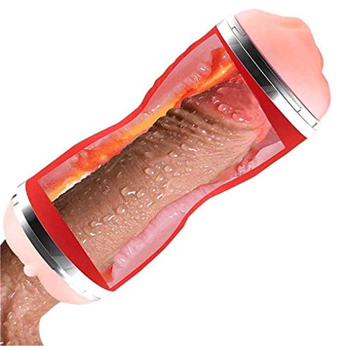 Ultra Soft Silicone Toy with Double-Head & Dual Function for Man Sèx Life