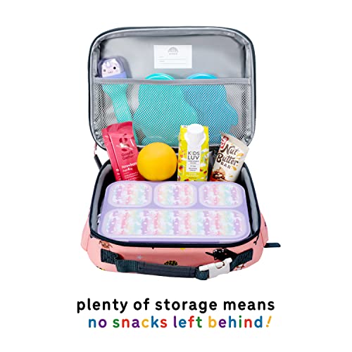 Uninni Cat Mermaid Insulated Lunch Box For Kids - Age 3+ With Leak-Resistant Storage, Mesh Pocket, Removable Divider For Snacks, Sandwiches And Drinks, Bpa-Free Food-Grade Cute Girls Lunch Box #TOP7