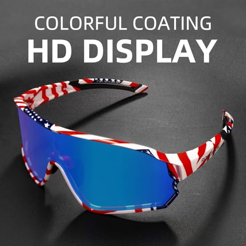 Image of ROCKBROS Polarized Sports Sunglasses Men Women - UV400 Protection Goggle with Myopia Frame for Running Cycling Driving