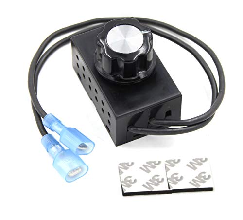 Mr. KAN SC08 Fireplace Stove Blower Fan Variable Rheostat Speed On/Off Switch Control, Fireplace Fan Speed Control