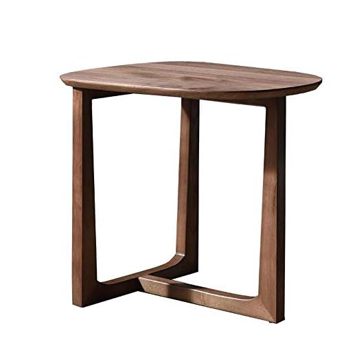 Litet bord sidobord soffbord nattduksbord soffbord soffbord träsida industriell ände bord soffa sida triangel ben mellanmål bord